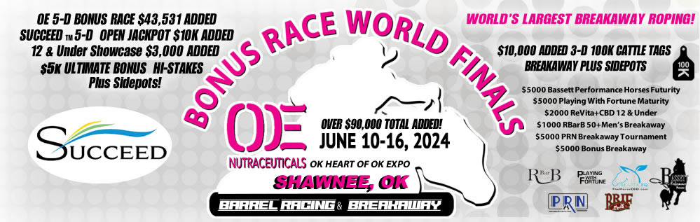 Bonus Race World Finals 2023 Shawnee OK